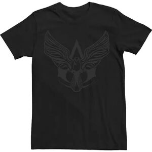 Licensed Character Men's Assassin's Creed Black Flag Dove Logo Tee, Size: Small