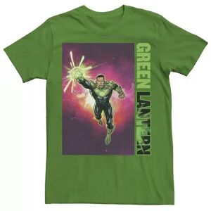 Licensed Character Men's DC Comics Green Lantern John Stewart Poster Tee, Size: XS, Med Green