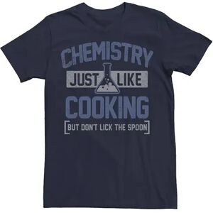 Licensed Character Big & Tall Chemistry Cooking Humor Tee, Men's, Size: 5XL, Blue