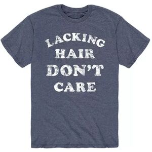 Licensed Character Men's Lacking Hair Dont Care Tee, Size: XXL, Blue