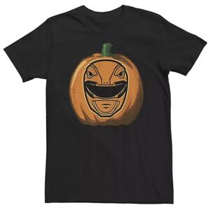 Licensed Character Men's Power Rangers Halloween Pumpkin Carving Tee, Size: Medium, Black