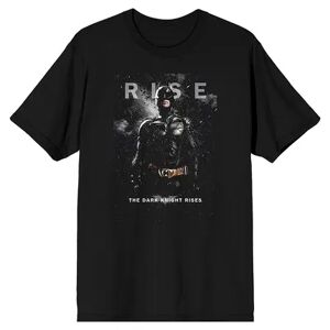 Licensed Character Men's DC Comics Batman Dark Knight Rises Tee, Size: XXL, Black