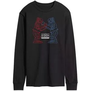 Licensed Character Men's Rock 'Em Sock 'Em Robots Tee, Size: Medium, Black