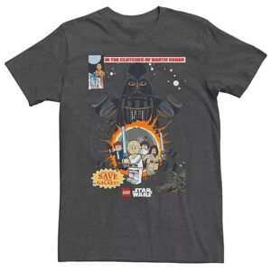 Licensed Character Big & Tall Lego Star Wars Save The Galaxy Poster Tee, Men's, Size: 3XL Tall, Dark Grey