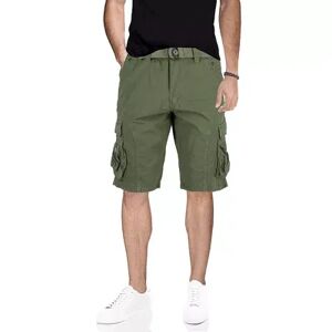 Xray Men's X-ray Belted Cargo Shorts, Size: 44, Green