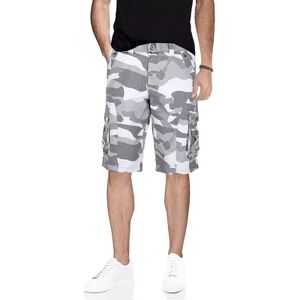 Xray Men's X-ray Belted Cargo Shorts, Size: 36, White