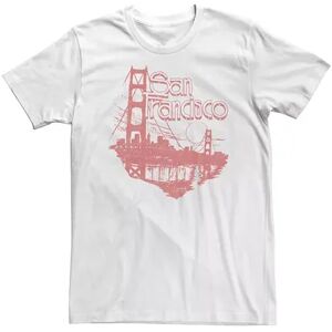 Licensed Character Big & Tall Fifth Sun San Francisco Tee, Men's, Size: 3XL, White