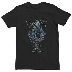 Licensed Character Big & Tall Disney Moana Dream Galaxy Maui Outline Tee, Men's, Size: XL Tall, Black