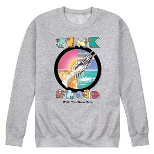 Licensed Character Men's Pink Floyd Robot Sweatshirt, Size: XXL, Med Grey