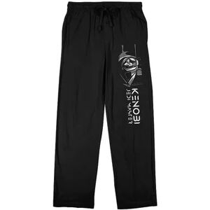 Licensed Character Men's Star Wars Obi-Wan vs Vader Sleep Pants, Size: Small, Black