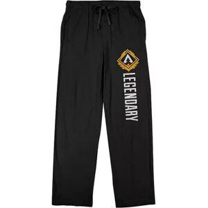 Licensed Character Men's Apex Legends Legendary Sleep Pants, Size: XL, Black