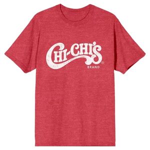 Licensed Character Men's Chi-Chi Brand Logo Tee, Size: XL, Red