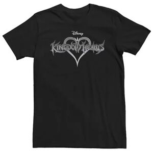 Licensed Character Big & Tall Disney Kingdom Hearts Silver Logo Tee, Men's, Size: 5XL, Black