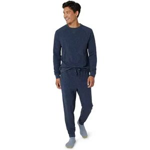 Eddie Bauer Men’s Eddie Bauer 2-Piece Lounge Top & Jogger Pants Set, Men's, Size: XXL, Blue