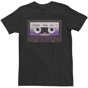 Licensed Character Men's Guardians of the Galaxy Cassette Tape Tee, Size: Medium, Black