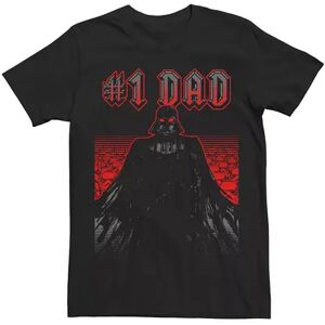 Licensed Character Men's Star Wars The Empire Strikes Back Hashtag One Dad Tee, Size: Medium, Black