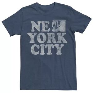Licensed Character Men's MTV New York City Logo Tee, Size: XL, Blue