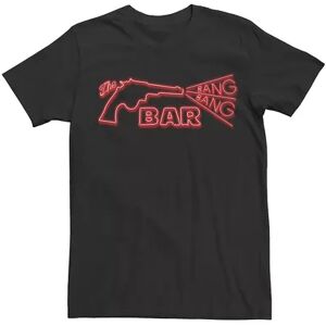 Licensed Character Men's Twin Peaks Bang Bang Bar Tee, Size: XL, Black