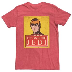 Licensed Character Men's Star Wars Luke Return Of The Jedi Tee, Size: XXL, Red