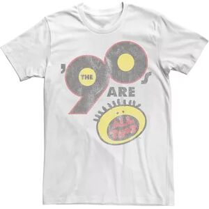 Licensed Character Men's All That All The '90's Are All That Distressed Tee, Size: 3XL, White