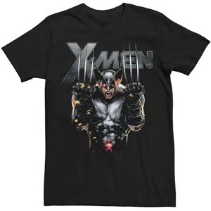 Men's Marvel X-Men Wolverine Full Metal Razor Edge Graphic Tee, Size: Small, Black