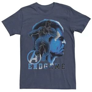Marvel Men's Marvel Avengers Endgame Hulk Blue Hue Collage Graphic Tee, Size: XL