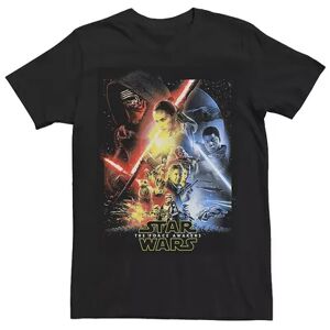 Star Wars Men's Star Wars Divided Poster Tee, Size: Medium, Black