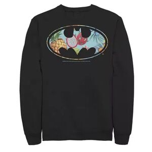 DC Comics Men's DC Comics Batman Dragon Fruit Logo Sweatshirt, Size: 3XL, Black