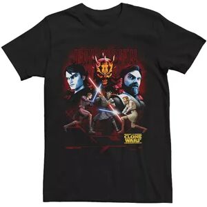 Licensed Character Men's Star Wars: The Clone Wars Jedi Vs. Sith Tee, Size: Medium, Black