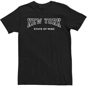 Licensed Character Men's New York State Of Mind Tee, Size: 3XL, Black