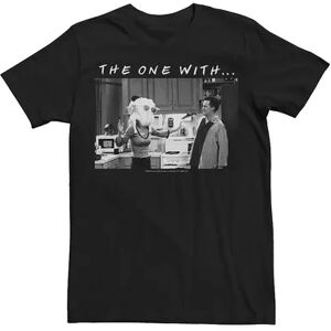 Licensed Character Men's Friends The One With Photo Frame Tee, Size: XXL, Black