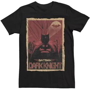 DC Comics Men's Batman Dark Knight Poster Tee, Size: XL, Black