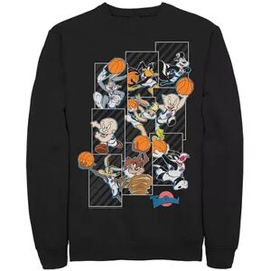 Licensed Character Men's Looney Tunes Space Jam Tune Squad Panels Tee, Size: XL, Black