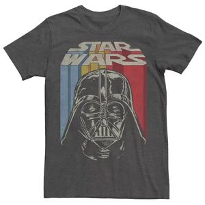 Star Wars Men's Star Wars Vintage Darth Vader Graphic Tee, Size: Large, Grey