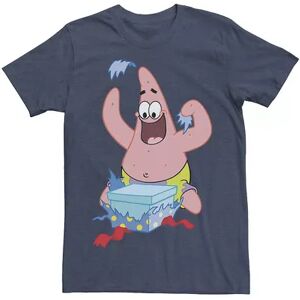 Nickelodeon Men's Nickelodeon SpongeBob SquarePants Patrick Star Holiday Graphic Tee, Size: XL, Blue