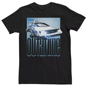 Licensed Character Men's Back To The Future Outta Time Tee, Size: Large, Black