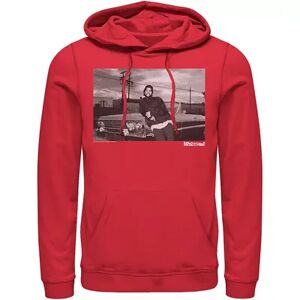 Licensed Character Men's Boyz In The Hood Candid Photo Real Hoodie, Size: XL, Red