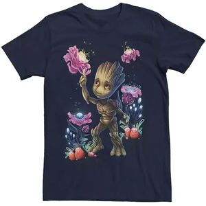 Licensed Character Men's Marvel Guardians Of The Galaxy Groot Plants Tee, Size: Medium, Blue