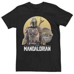 Big & Tall Star Wars The Mandalorian Team Members Poster Tee, Men's, Size: 4XLT, Black