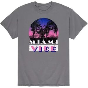 Licensed Character Men's Miami Vice Life Tee, Size: XXL, Grey