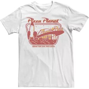 Big & Tall Disney / Pixar Toy Story Pizza Planet Slice Poster Tee, Men's, Size: XLT, White