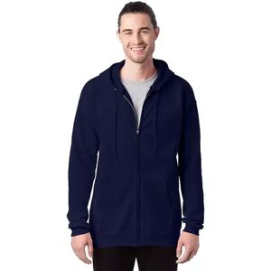 Hanes Men's Hanes Ultimate Fleece Full-Zip Hoodie, Size: Medium, Blue