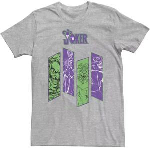 DC Comics Big & Tall DC Comics Batman Joker Panels Tee, Men's, Size: 4XL Tall, Grey