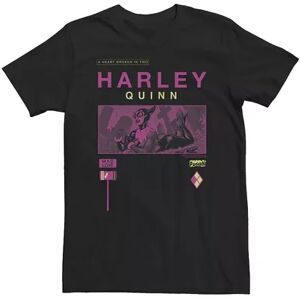 DC Comics Big & Tall DC Comics Batman Harley Quinn Tee, Men's, Size: XXL Tall, Black