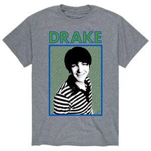 Licensed Character Men's Drake & Josh Drake Tee, Size: Small, Grey