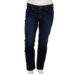 Big & Tall Sonoma Goods For Life Straight-Leg Flexwear Jeans, Men's, Size: 56X30, Dark Blue