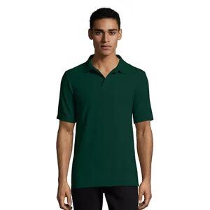 Hanes Men's Hanes X-Temp Fresh IQ Pique Polo, Size: XXL, Dark Green