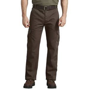 Dickies Men's Dickies FLEX Regular-Fit Tough-Max Duck Cargo Pants, Size: 42X30, Brown