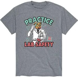 Licensed Character Men's Practice Lab Safety Tee, Size: Medium, Med Grey