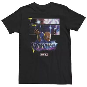 Big & Tall Marvel What If The Watcher Panel Poster Tee, Men's, Size: 5XL, Black
